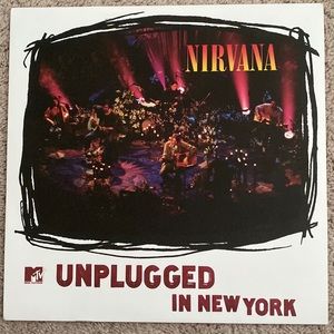 Nirvana MTV unplugged vinyl record